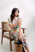 EMGEE by Get Spotted: Katrina Maxi Dress in Pamana Postmark Fabric